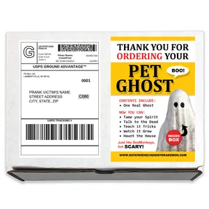 Pet Ghost Prank Mail Gag Sent Directly to your Recipients For Embarrassing Laughs