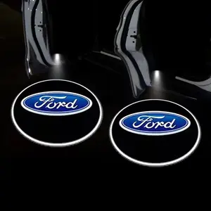 Viral Car Door Welcome Lights - Auto Sensing LED Projector, Easy Install for Night Safety | Show Your Style with Multiple Logos & Colors | Perfect for Garage, Car Shows, Night Driving