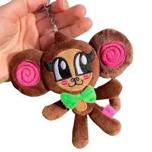 Monkey Plush Keychain