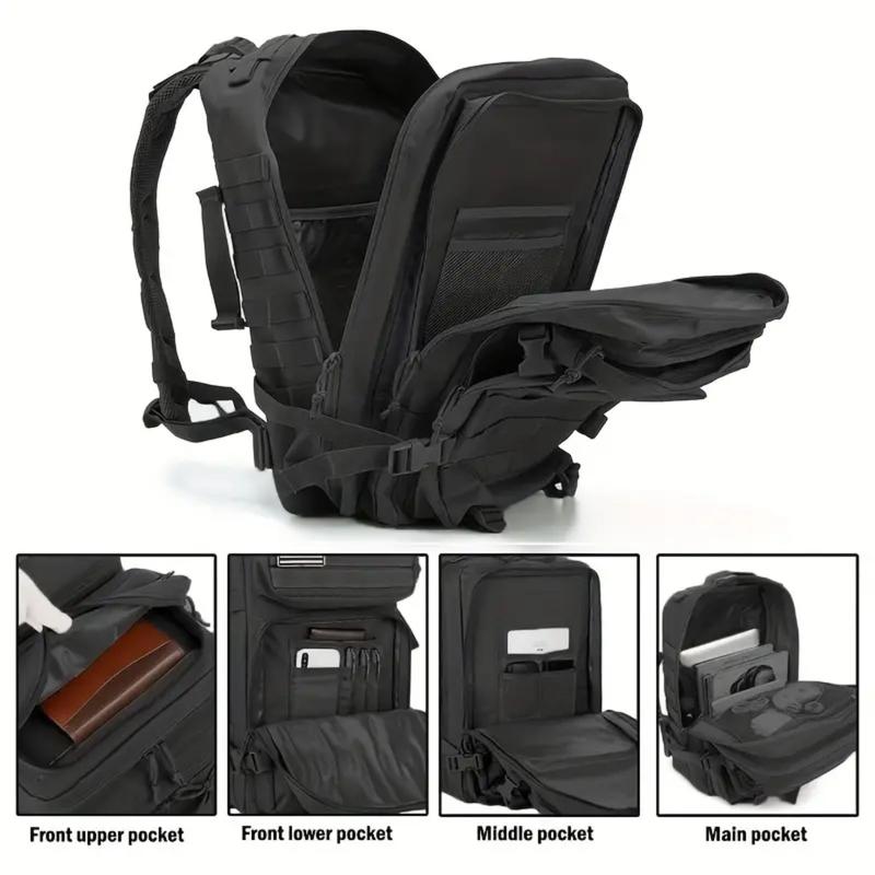 Heavy-Duty Tactical Backpack – Military-Grade, 40L Capacity, Molle System Heavy-Duty Tactical Backpack – Military-Grade, 40L Capacity, Molle System