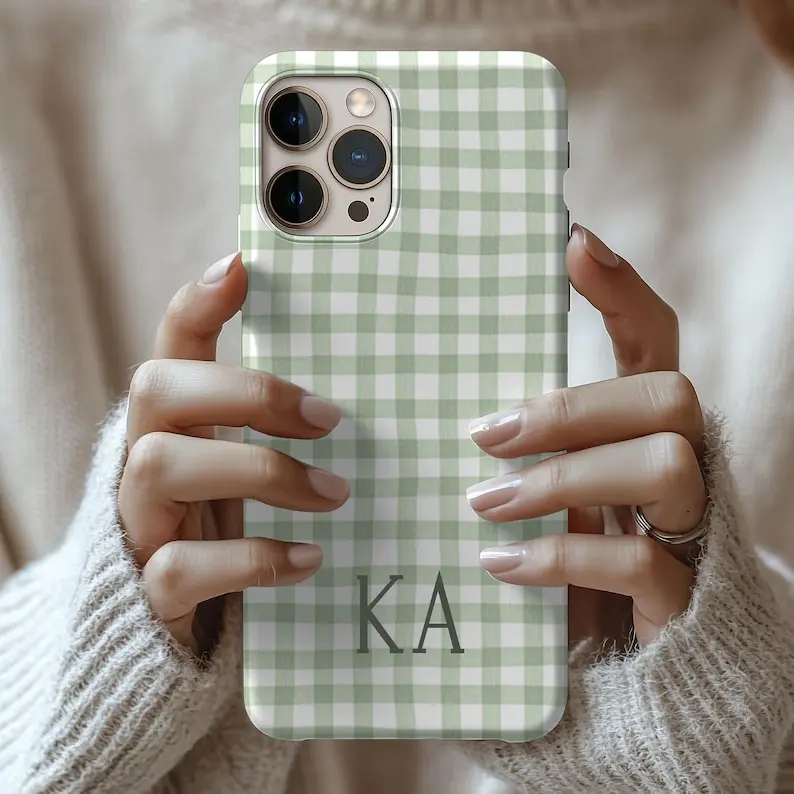 Initial Customisable Phone Case Personalized Monogram Initial Phone Case Custom Large Hard Shell Initial Customisable Phone Case Personalized Monogram Initial Phone Case Custom Large Hard Shell