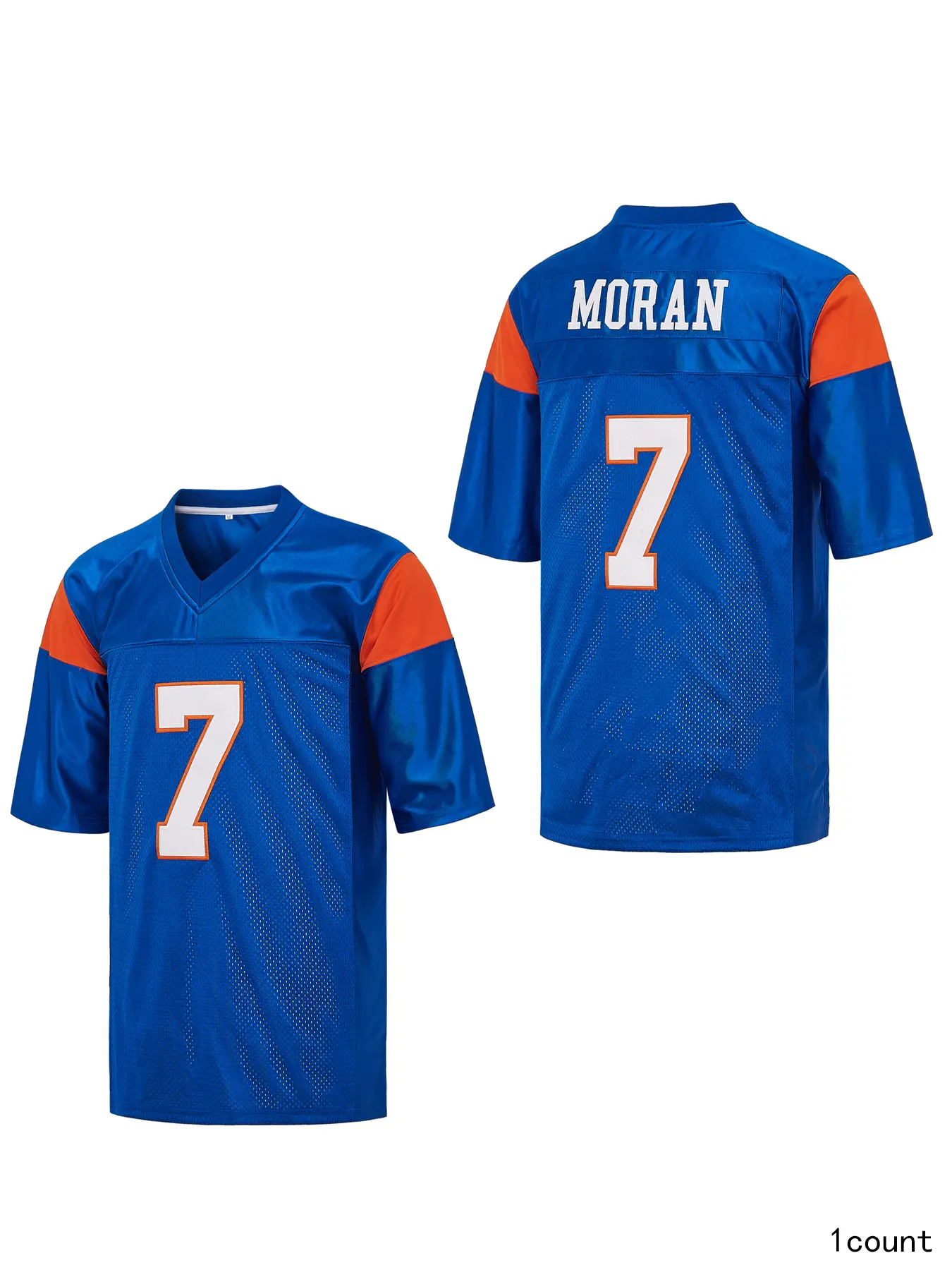 Men's Football Jerseys #7-#54, Thad Castle Mountain State Edition, Quality V-Neck Cut, Breathable Quick-Dry Polyester, Xl, Sports Clothing, Athletic Tops, Breathable Sports Top, Apparel Jersey, Soccer Jerseys