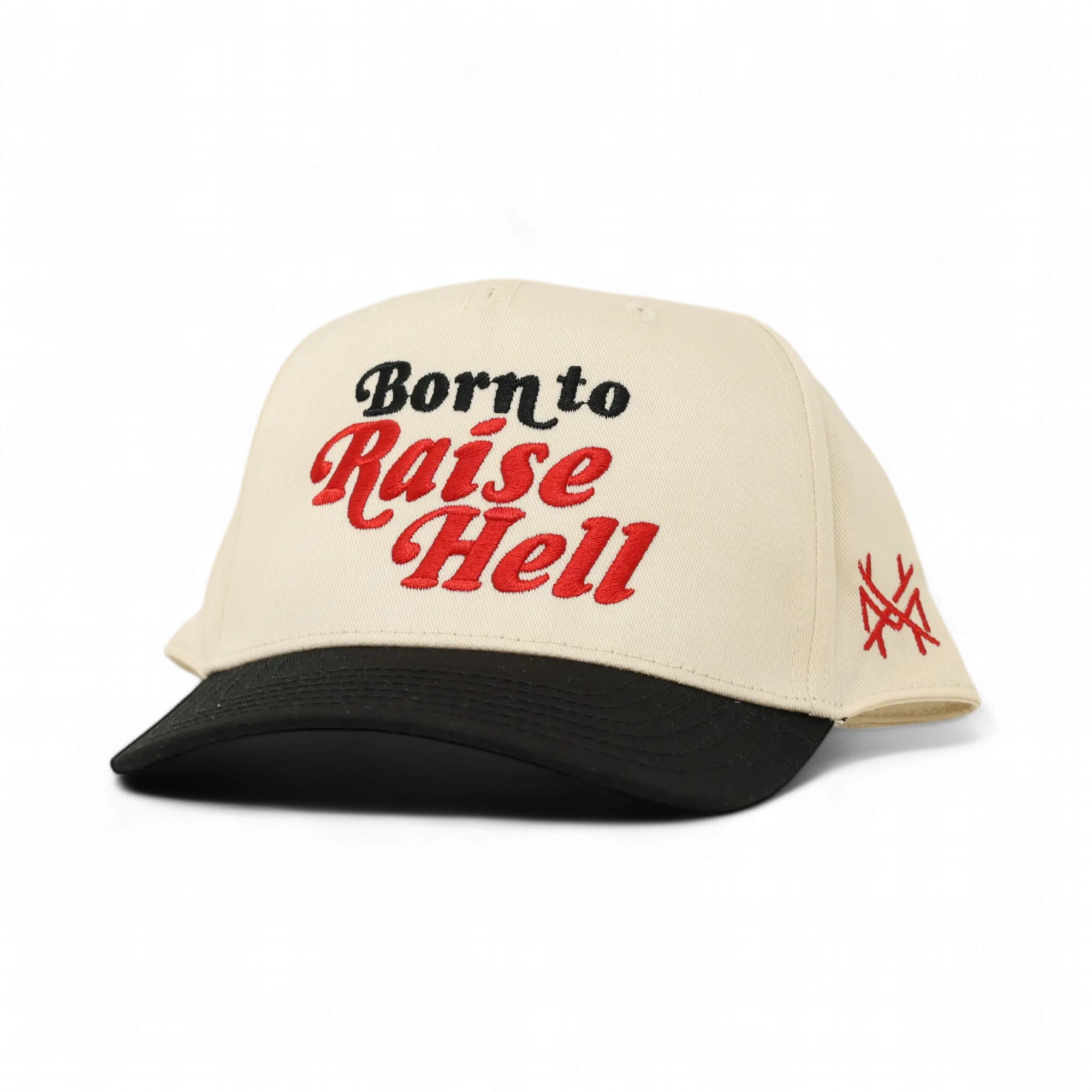 Born to Raise Hell Premium Trucker Snapback Hat