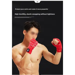 Boxing Bandage Elastic Wrap Hand Strap 1.5/3/5m Muay Thai Fighting Sanda Sports Hand Strap