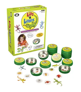 Lids ‘n Lizards Interactive Learning Game for Kids – Articulation, Categorization & Memory Skills Activity | Magnet Matching Game with Hidden Lizards | Classroom & Homeschool Educational Toy by Super Duper Publications