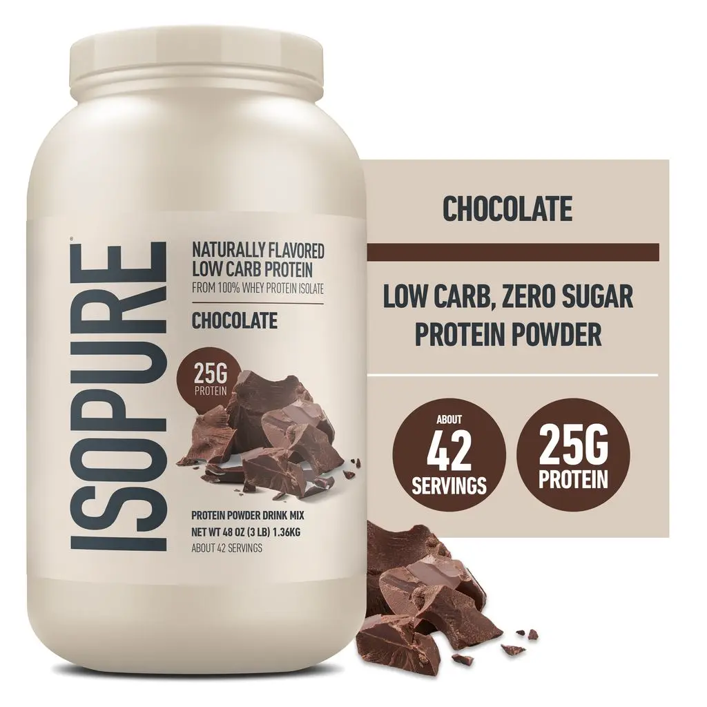 Isopure, Low Carb Protein Naturally Sweetened, 3 lb Isopure, Low Carb Protein Naturally Sweetened, 3 lb