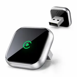 Wireless Carplay Adapter, Plug-And-Play Mini Adapter, Compatible with iPhone, Wired Upgrade to Wireless, Simple and Compact Design