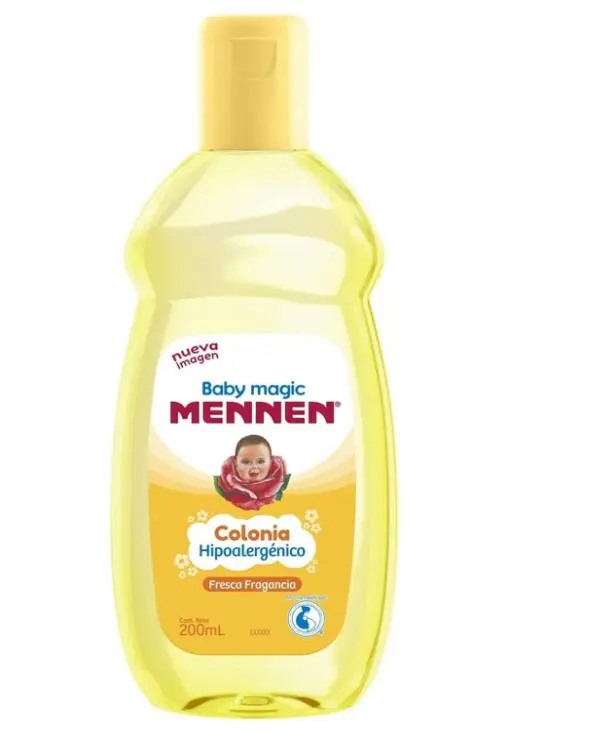 Mennen Unisex Comfort Skincare Cologne Bottles, 200ml Alcohol-Free Floral Scent with Natural Ingredients, Fresh Fragrance for Boys & Babies