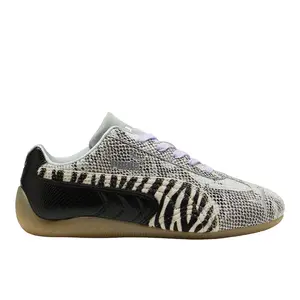 PUMA Womens Speedcat Mixed Feel Lace Up Sneakers Shoes Casual - Grey