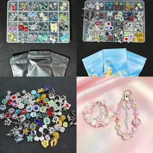 Metal Accessories in Bags DIY Jewelry, Keychains Collections&&Crafts