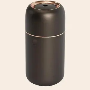 Premium Portable Essential Oil Diffuser (Space Grey) | Aluminum Alloy Luxury Diffuser Humidifier | 65ml Capacity, 3 Lighting Modes, Rechargeable, Battery Power