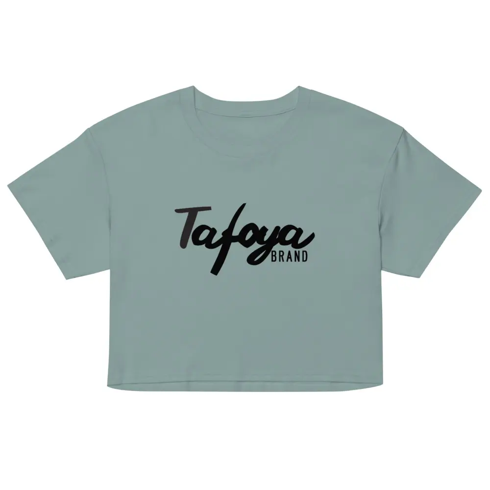 TAFOYA SINGNATURE WOWMEN'S CROP TEE | TAFOYABRAND