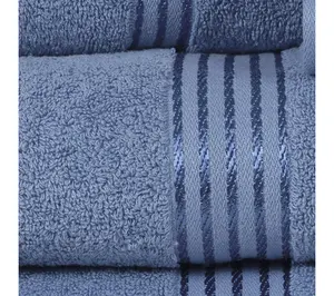 Lavish Home 12 Piece 100% Cotton Bathroom Towels Set