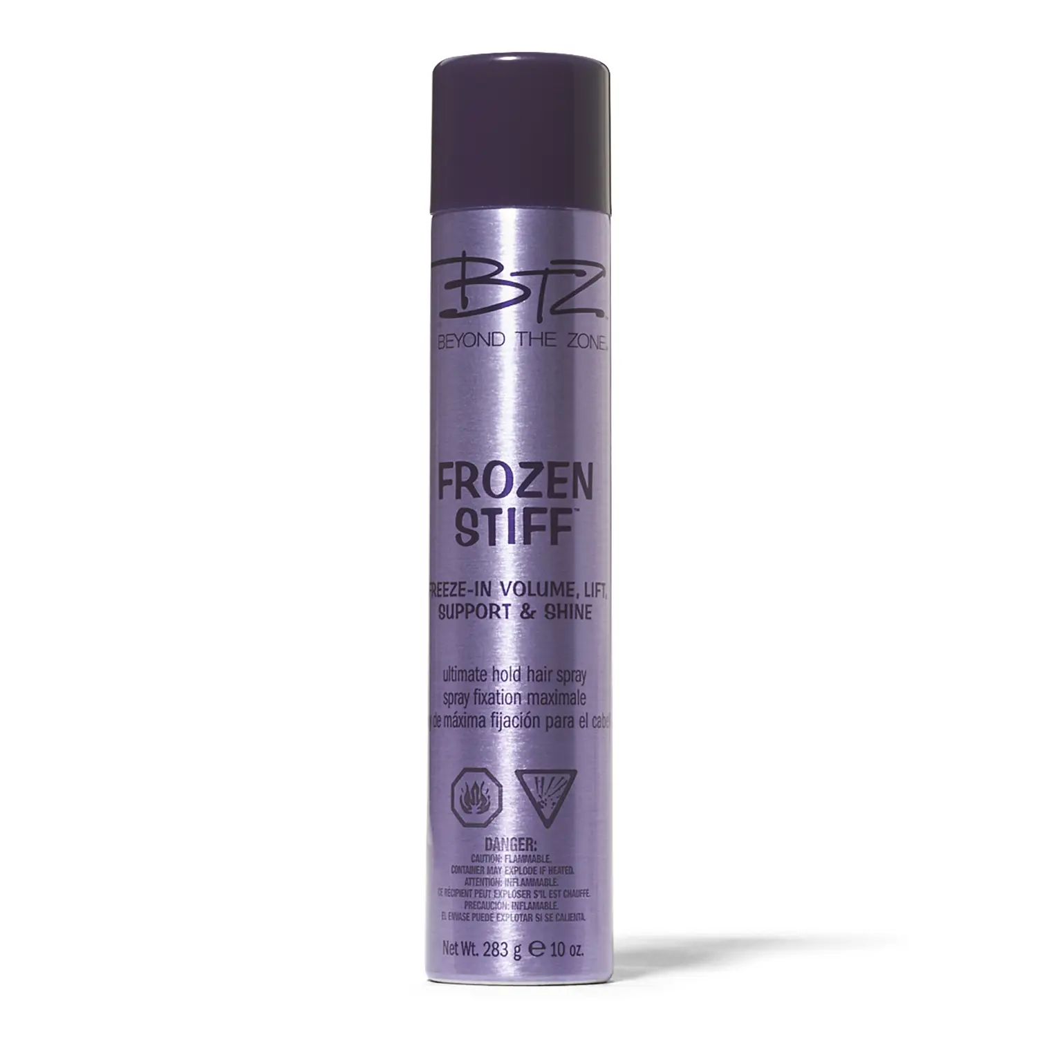Beyond The Zone Frozen Stiff Ultimate Hold Hair Spray, 10oz Beyond The Zone Frozen Stiff Ultimate Hold Hair Spray, 10oz