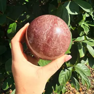 Strawberry Quartz Crystal Sphere