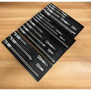 Harbor Freight Icon Chrome Extension Organizers 1/2”, 3/8” & 1/4” + Wobble