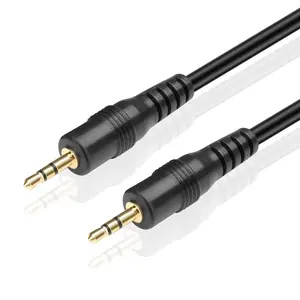 2.5mm Audio Cable (6FT) - Male to Male 2.5mm to 2.5mm Subminiature Stereo Headset Headphone Jack Gold Plated Connector Wire Cord Plug