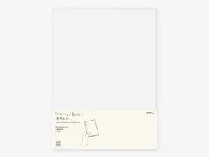 MD Notebook A4 Clear Cover A
