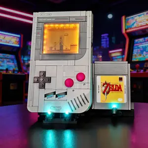 Compatible Lego 72046 Game Boy Brick LED Light Kit (no Model Bricks Included), Enhance Your Building Experience, Perfect Gift Idea