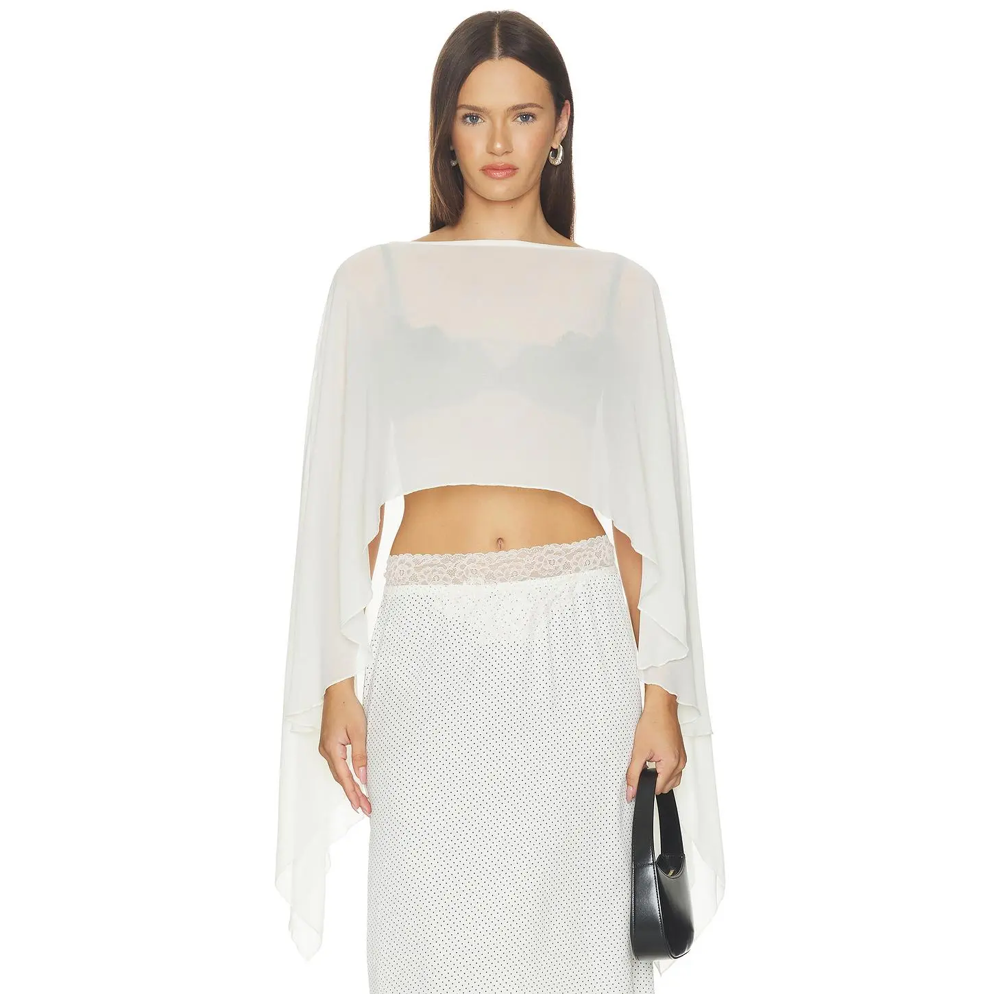 superdown Amaya Cape Top in Ivory