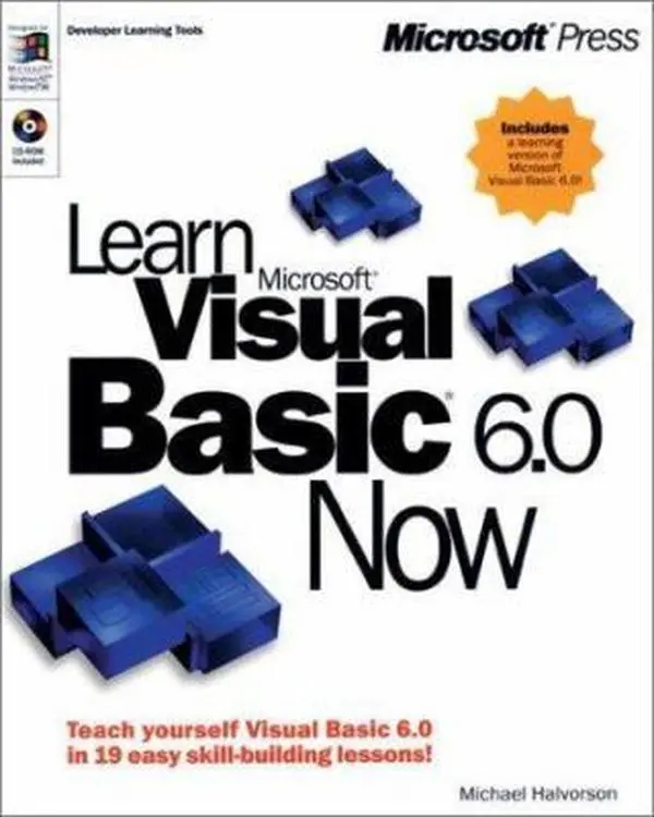 USED Book - Learn Microsoft Visual Basic 6.0 Now (Learn Now) by Michael Halvorson (Paperback) - english