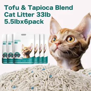 Moonforest Natural Tofu Cat Litter: Flushable & Biodegradable Kitty Litter | Superior Odor Control & Quick Clumping | 99% Dust-Free, Low Tracking, Eco-Friendly Cat Comfort