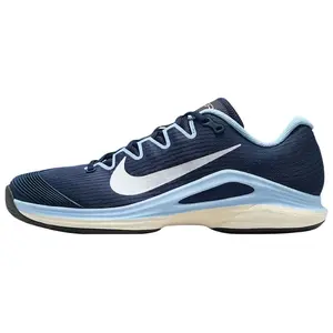 Nike Vapor 12 Low-Top Tennis Shoes for Men: Comfortable, Durable, Blue and White Design Trending Shoes, House White Official Shoes to Get / Maison Mihara