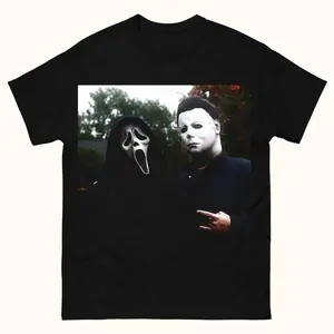Ghostface Michael Myers Scream Halloween Horror Scary Movies T-Shirt