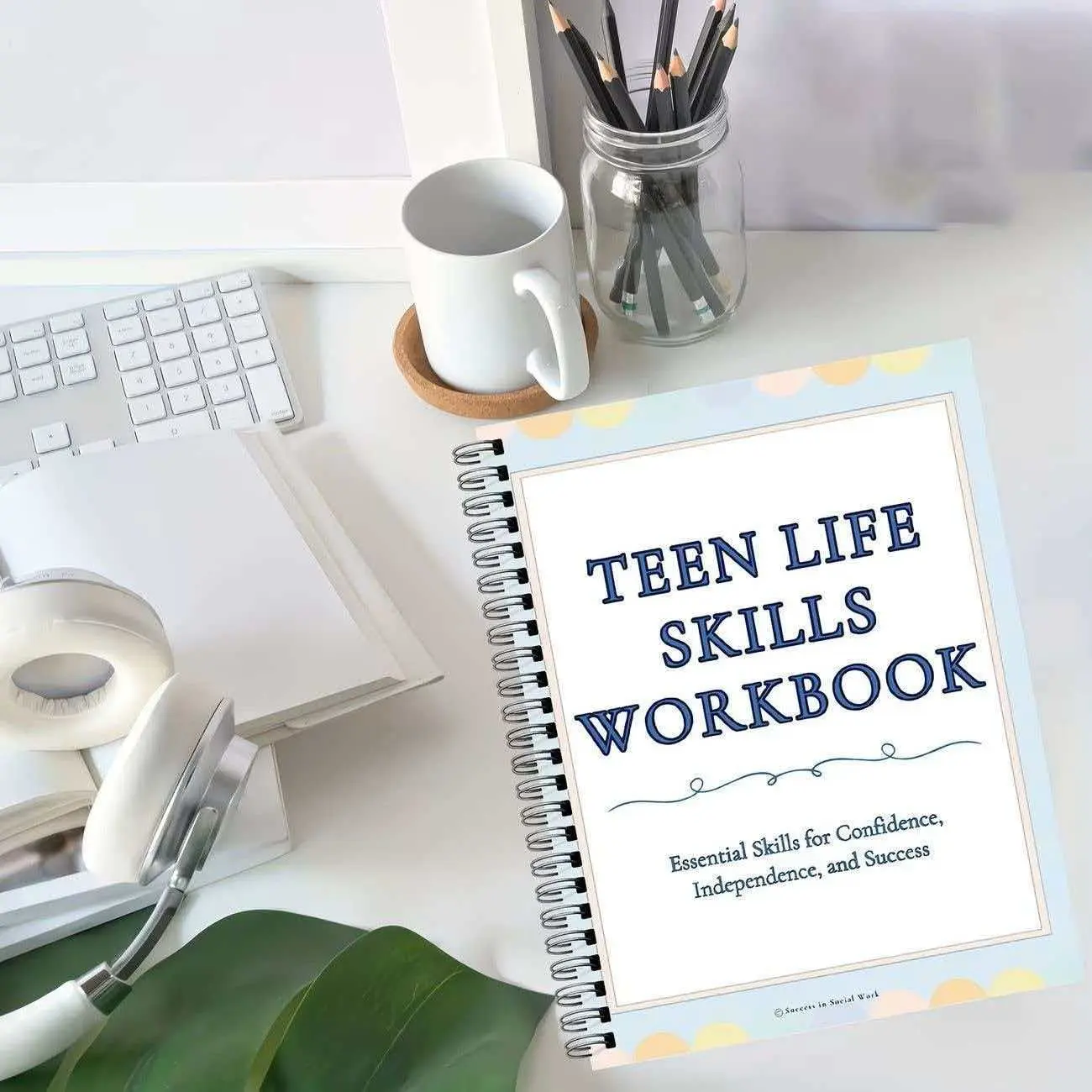 Teenagers' Life Skills Practice Book, Self Improvement Journal, Build Confidence Independence Success Core Abilities, Essential Skill Development Guide