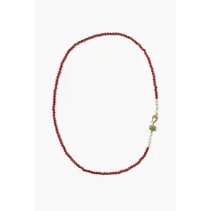 Santos Necklace Carnelian Mix