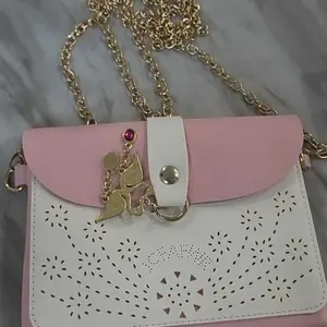 Best-Selling Mini Crossbody Bag for Girls - PU Leather Chain Bag with Swan Charm, Multi-Functional Cosmetic Bag & Coin Wallet, Cute Shoulder Purse