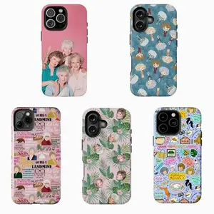 Nostalgic The Golden Girls Group Photo Tough Phone Case - Trendy Retro TV Design Smartphone Casing, Compatible with iPhone 11-17 Pro Max & Samsung S22-S25 Ultra, Handheld Cellphone Devices Accessory, Fan Gift for Men Women