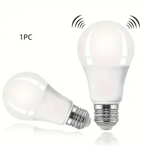 Human Motion Sensor LED Bulb 12w/15w, Twilight to Dawn Sensor, Security Night Light, 110v E26, Indoor Smart Bulb, Hallway Garage Warehouse Staircase Decor