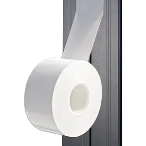 White Weather Sealing Film - Window AC Seal, Air Conditioner Sealing Tape No   Self Adhesive for Keep Out Cold Air Dust Rain 2IN X 99FT