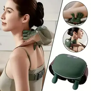 Professional Handheld Neck Massager Device, Realistic Touch, Three Speed Settings, Unisex, Christmas Gift Massage Tool, USB Rechargeable Massagers