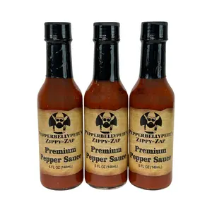 Pepper Belly Pete's 3 Pack Zippy-Zap Pepper Sauce
