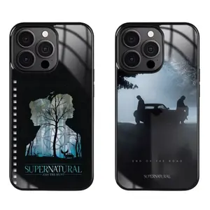 Supernatural Magsafe Soft Black TPU Phone Cases For iPhone 17 Promax 16 15 14 13 12 Pro Max Plus Air Magnetic Wireless Charging Shockproof Cover Protection Best Gift of Birthday Christmas Halloween
