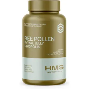 Bee Pollen, Royal Jelly, and Propolis Supplement - 3250mg