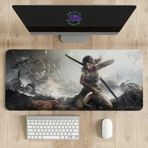 Tomb Raider Mouse Pad , Different sizes Personalized Printing, Gaming Mouse Pad, Customized Mouse Pad, Game, Anime, Desk Mat