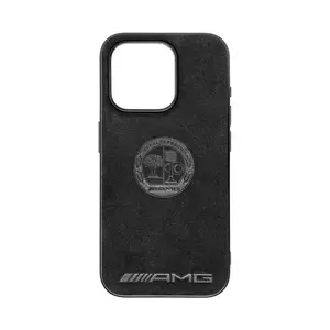 Alcantara  Mercedes AMG Case Compatible with iPhone X, 11, 12, 13, 14, 15 & more Plastic Rubber