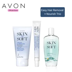 Skin So Soft Bath Oil & Hair Removal Silky Smooth Trio