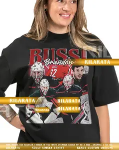 Brandon Bussi Vintage T-Shirt Gift for Women and Man Shirt Unisex Sport Tee Sweatshirt