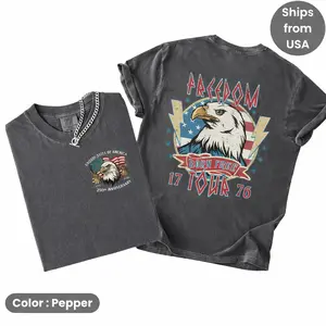Made In USA 4th Of July 250th Anniversary Unisex T Shirt Heritage Artwork Founding Era Inspired Casual Wear Gift For Men For Women
