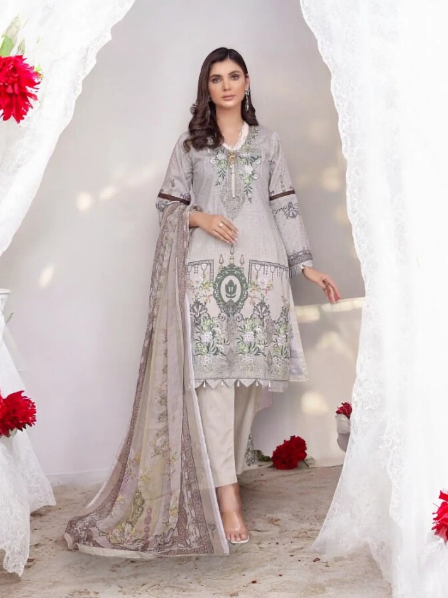 Traditional Soni Brand Pakistani Dress-Ethnic Wear for Women -04