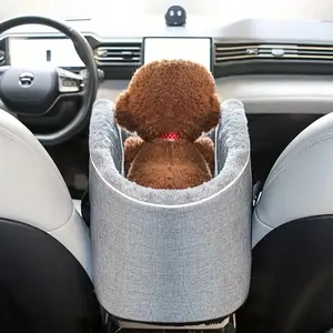 Portable Pet Car Seat, Comfortable Pet Car Seat with Safety Buckle Closure, Pet Travel Bag for Small Medium Dogs & Cats
