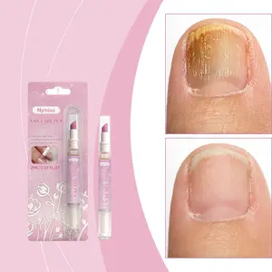 2ML 2-In-1 Nail Care Pen, Nail Care Liquid, Moisturizes Cuticles, Hydrates Nail Surface, Enhances Shine, Portable Daily Nail Maintenance Pen