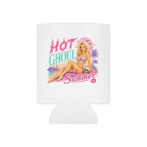 Ghouls Just Wanna Have Sun Can Cooler — Halloween Beverage Koozie