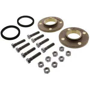 Grundfos 96409355, GF50, 2 Inch, FNPT BZ, Pump Flange Set Kit, Bronze (OS)