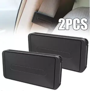 2 Pcs Universal Car Seat Belt Adjuster – Comfortable Safety Clips for Neck & Shoulder Relief