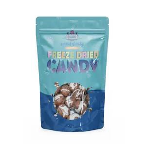KD Supplies Freeze Dried Charleston Puffs (3 oz) - Light, Cripsy and Airy Marshmallow Flavored Nougat Covered in Chocolate